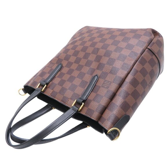 LOUIS VUITTON Brown Damier Pouch - Picture 5 of 10